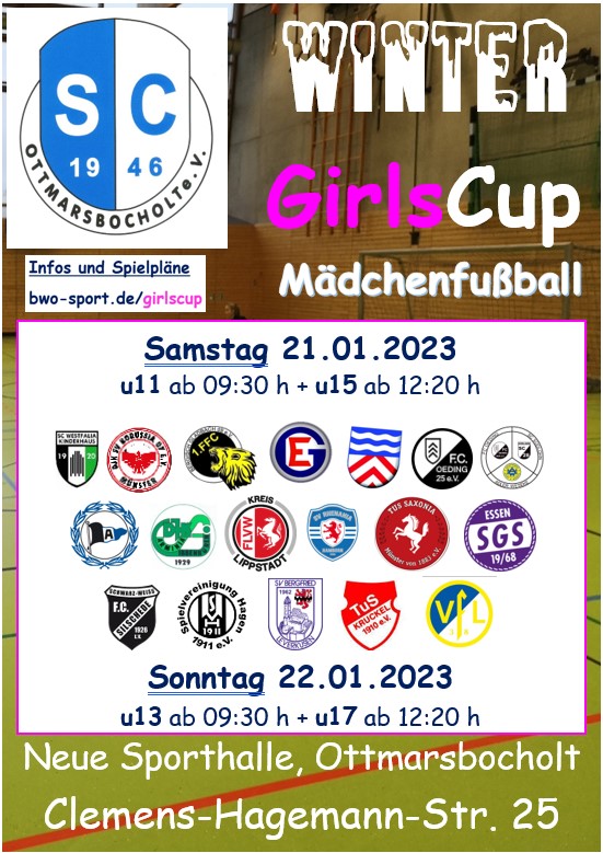 Fußball Damen 2023 01 Winter-GirlsCup