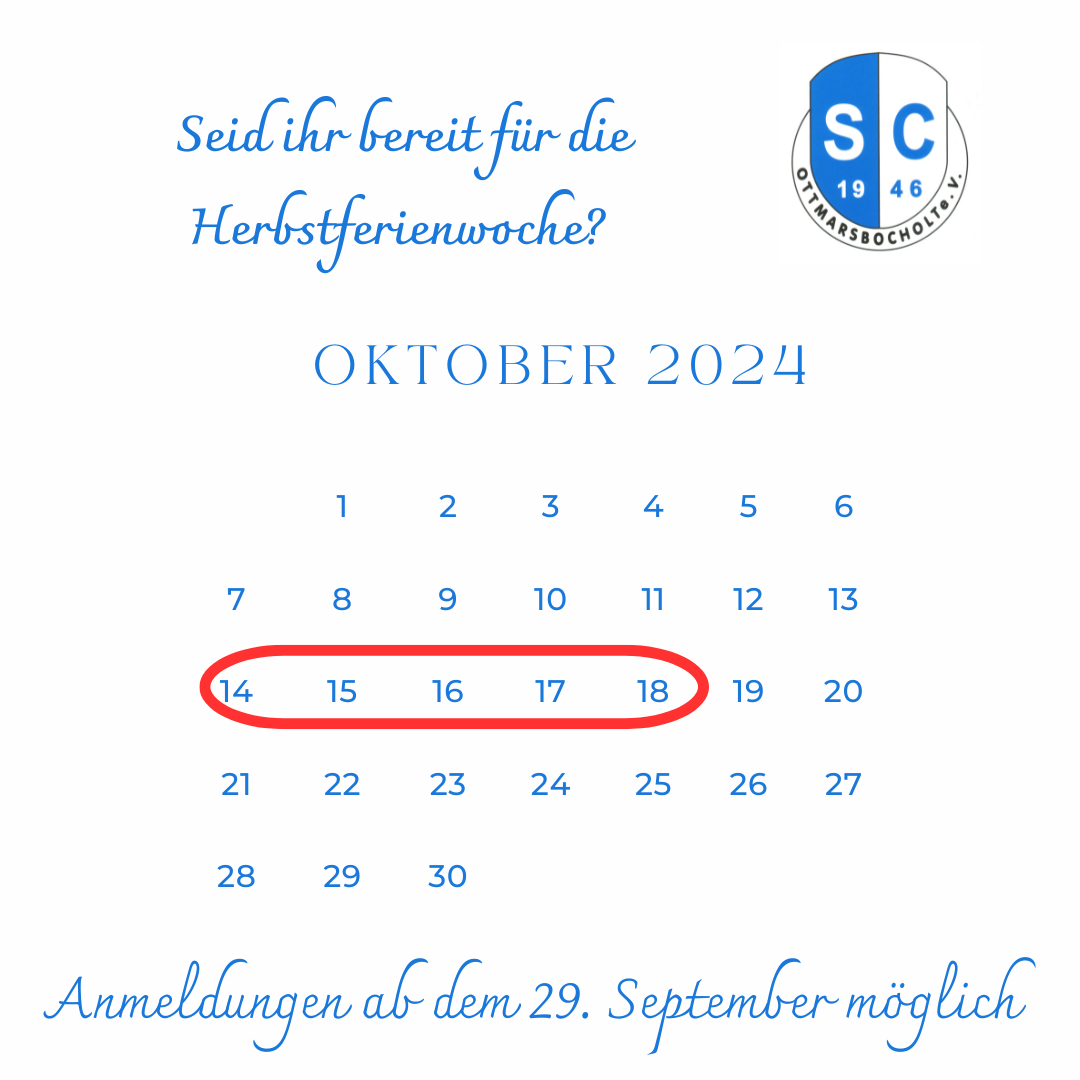 Herbstferienwoche 2024