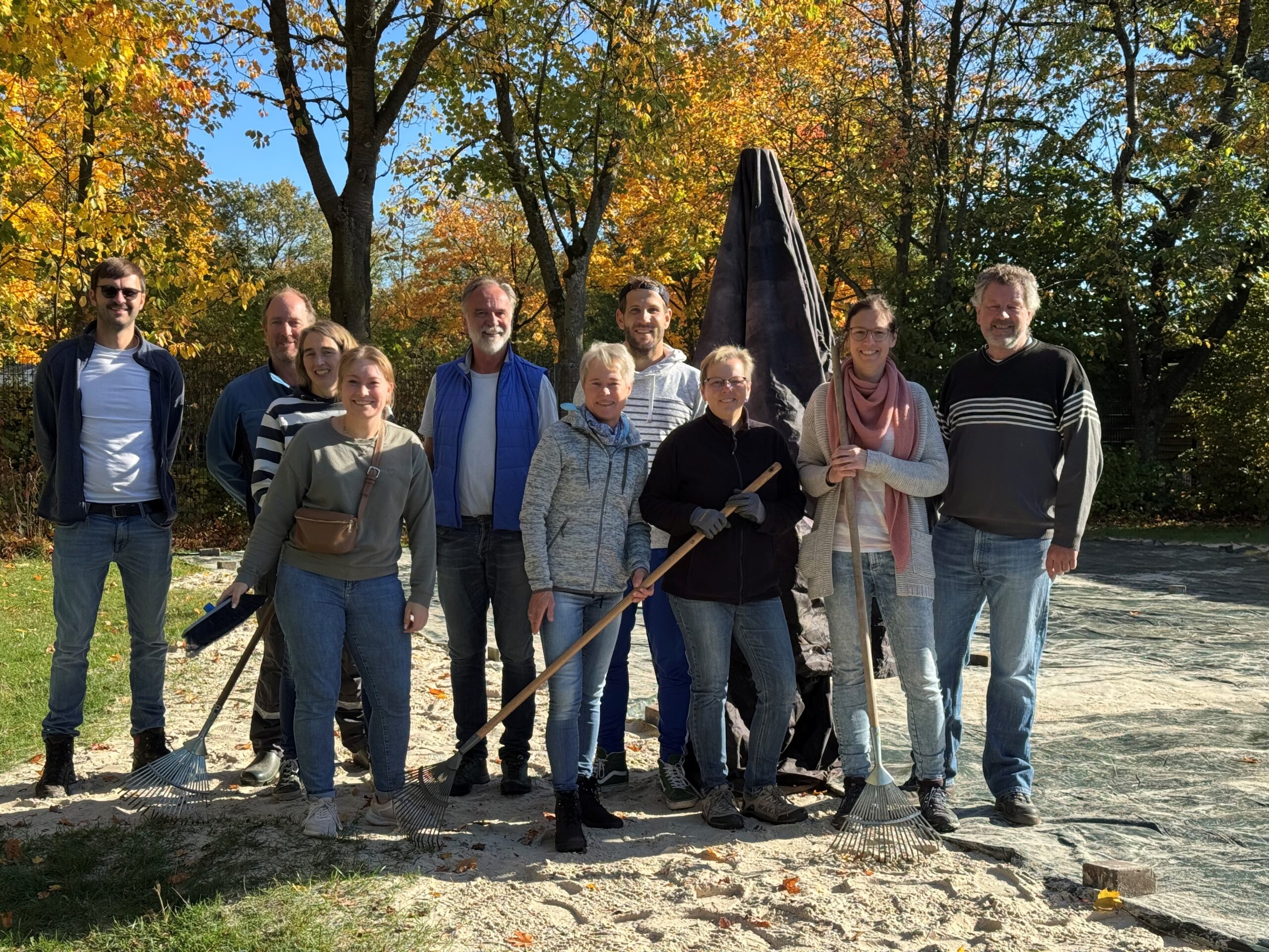 Beach Abbau 2025 Gruppe