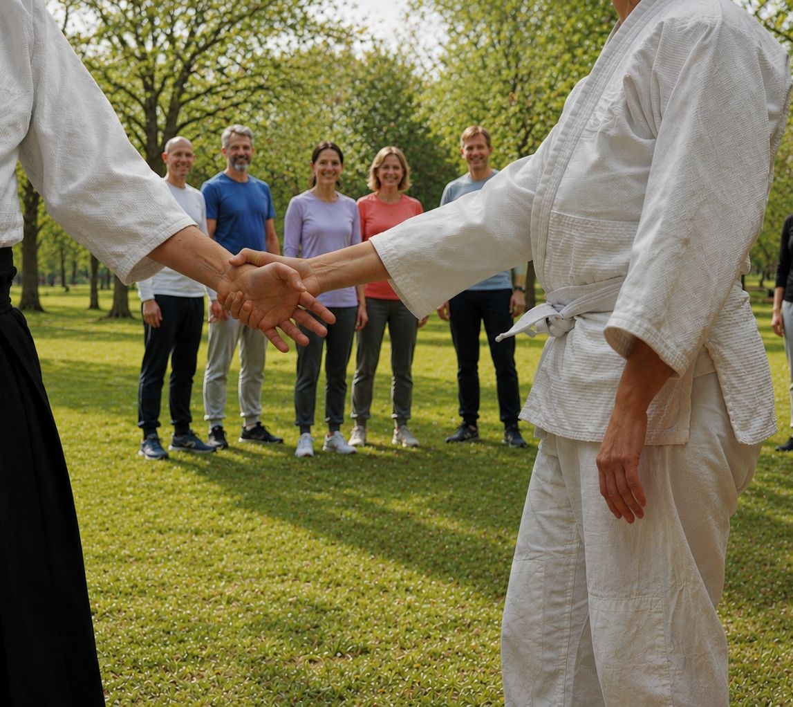 Aikido im Rahmen von Sport im Park – Komm vorbei und mach mit!